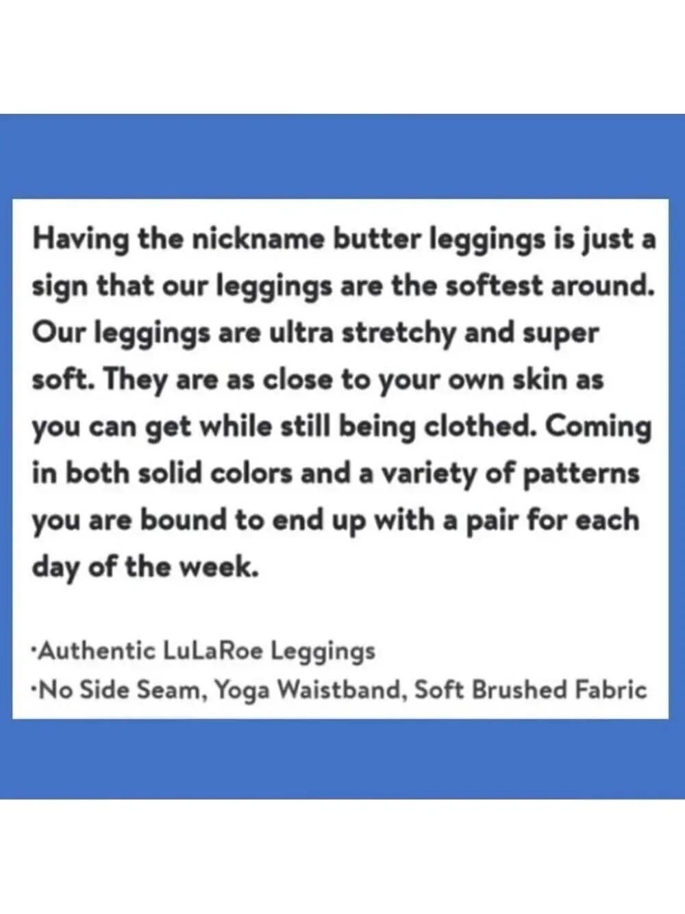 LuLaRoe☆ Blue Birds and Bunnies Leggings Size OS